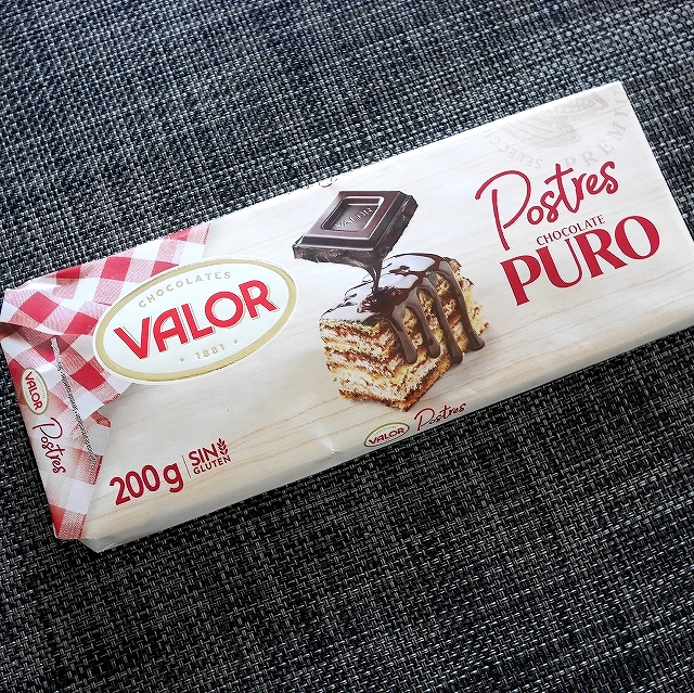 バロール　デザート　チョコレート　ピュア　VALOR Postres Chocolate PUROの口コミ