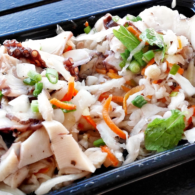 スーパーオセアニアのタコのサラダ　Océania salade POULPEの口コミ