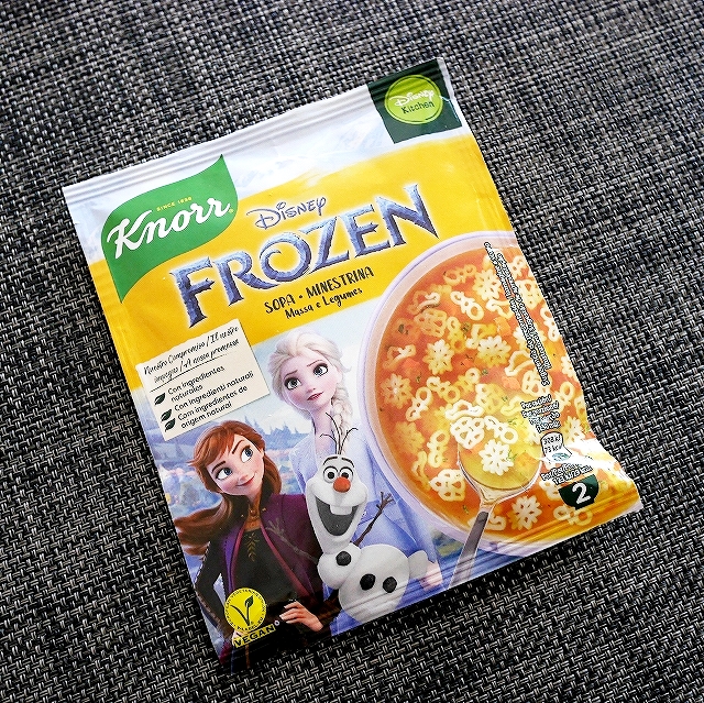 クノール　フローズン　ミネストローネスープの素　パスタと野菜　Knorr FROZEN SOPA MINESTRINAの口コミ