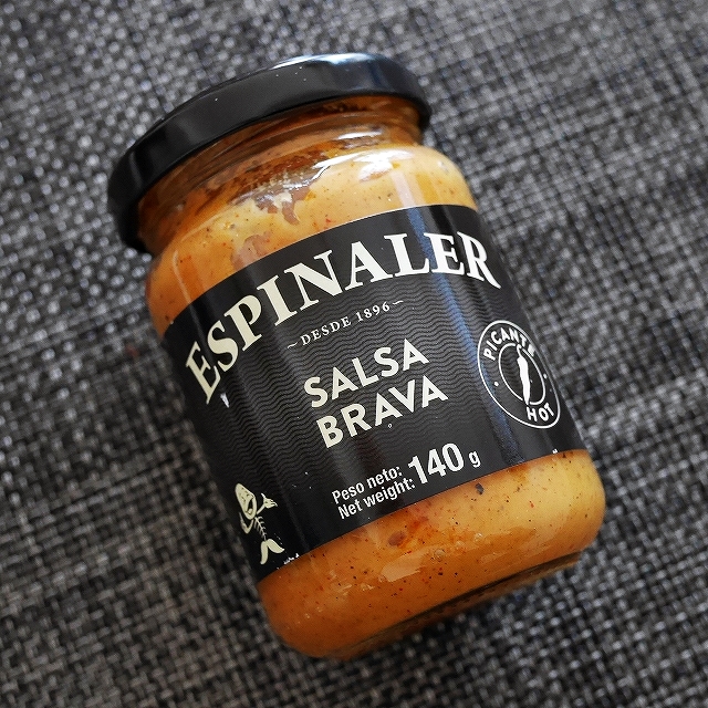 エスピナレ　サルサブラバ　ブラバソース　ESPINALER SALSA BRAVA 140gの口コミ