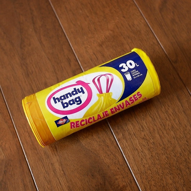 handy bag RECICLAJE ENVASES 30L 15袋 ゴミ袋の口コミ