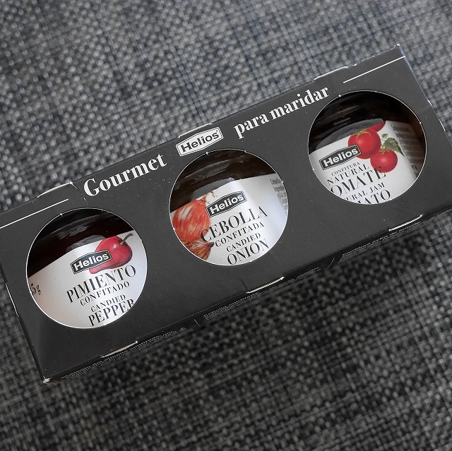 Helios Gourmet para maridar　ヘリオス　ピーマンジャム・玉ねぎジャム・トマトジャムの３個セットの口コミ