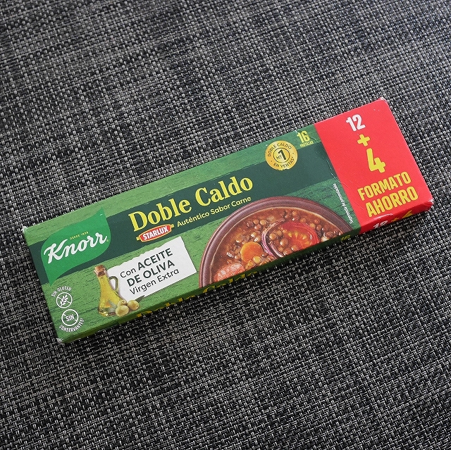クノール　ブイヨンキューブ　固形スープの素　Knorr Doble Caldo Carne の口コミ