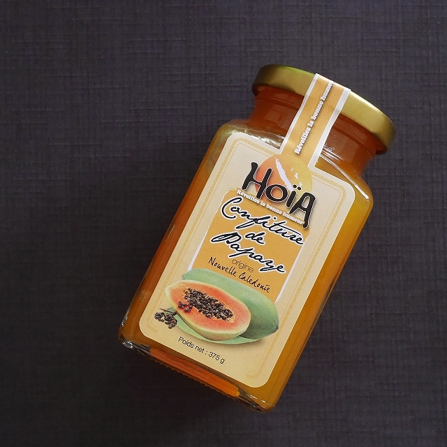 Hoïa Confiture de papaye 375g　パパイヤコンフィチュール　パパイヤジャムの口コミ