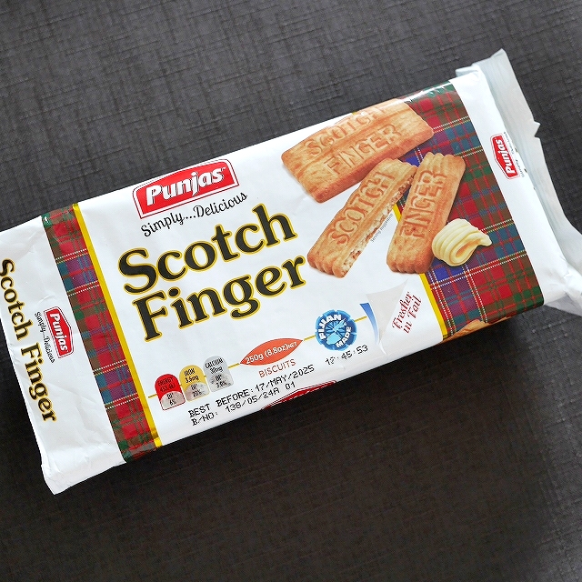 Punjas Scotch Finger 250g　スコッチフィンガービスケット　クッキーの口コミ