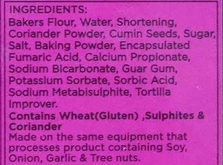 SAVANTE CORIANDER & CUMIN WRAPS　サヴァンテ　コリアンダー＆クミン　ラップ　トルティーヤの口コミ