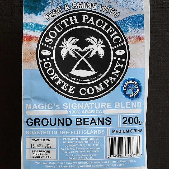 サウスパシフィックコーヒーカンパニー　MAGIC's SIGNATURE BLEND　コーヒー　中挽き　粉の口コミ