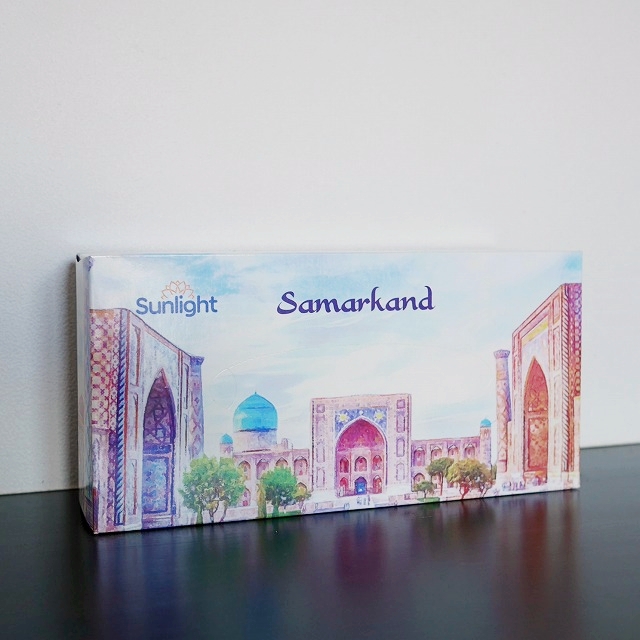サンライト　サマルカンドのイラスト付きティッシュペーパー　Sunlight Samarkandの口コミ