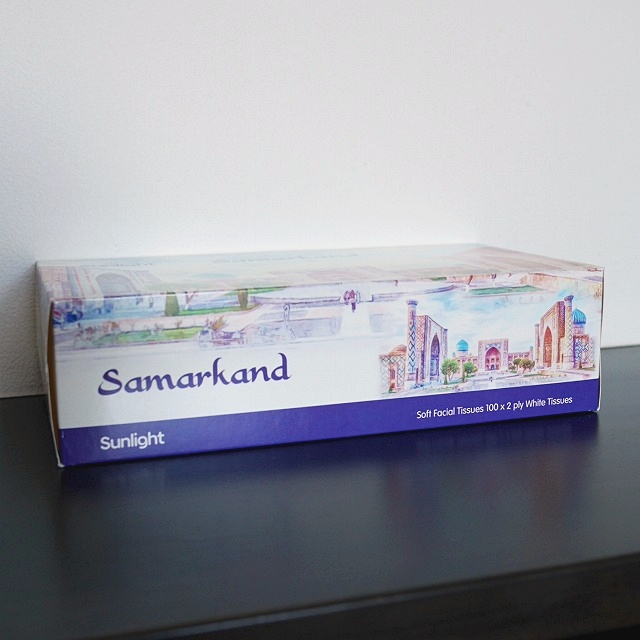 サンライト　サマルカンドのイラスト付きティッシュペーパー　Sunlight Samarkandの口コミ