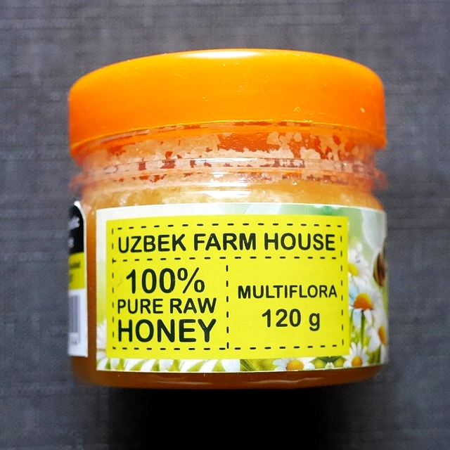 ウズベクブランド　ウズベクファームハウス　100%ピュアローハニー　蜂蜜　百花蜜　120g　UZBEK BRANDの口コミ