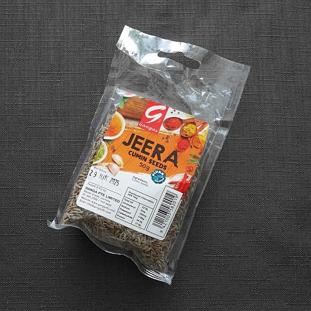 Gangas JEERA CUMIN SEEDS 50g　ジーラ　クミンシードの口コミ