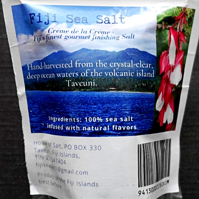 FIJI Sea Salt Fleur de Sel Kumquat 80g　フィジーシーソルト　フルールドセル　金柑塩の口コミ