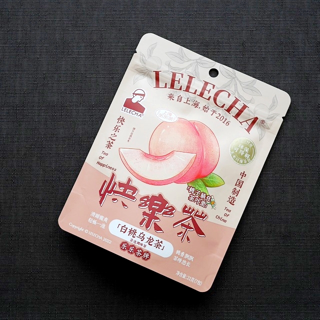 LELECHA　快楽茶　白桃烏龍茶　７袋21gの口コミ
