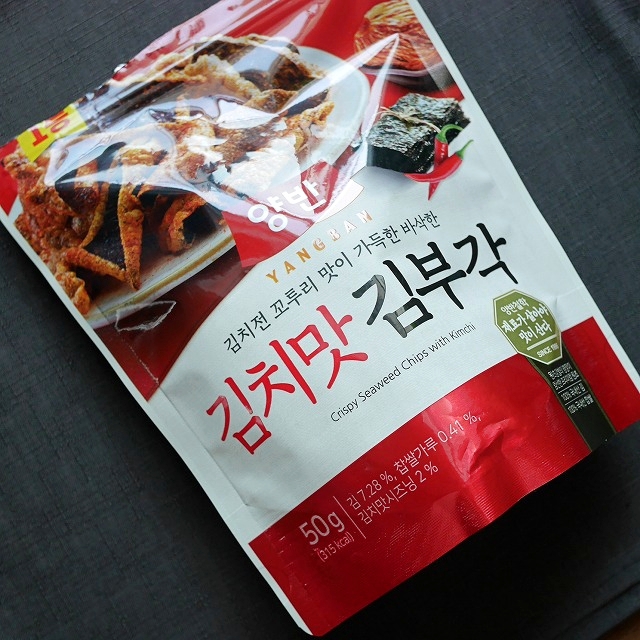 Dongwon　ドンウォン　ヤンバン　キムブガク　のり天　キムチ味の口コミ