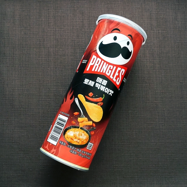 プリングルス　スパイシーロゼトッポッキ味　ポテトチップス　PRINGLES SPICY ROSE TTEOKBOKKIの口コミ