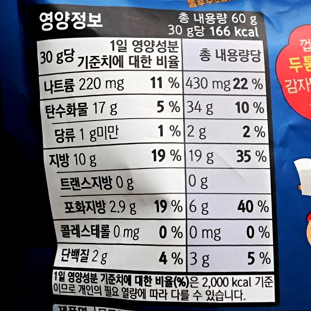 オリオン　無愛想ポテトチップス　60g　무뚝뚝감자칩の口コミ