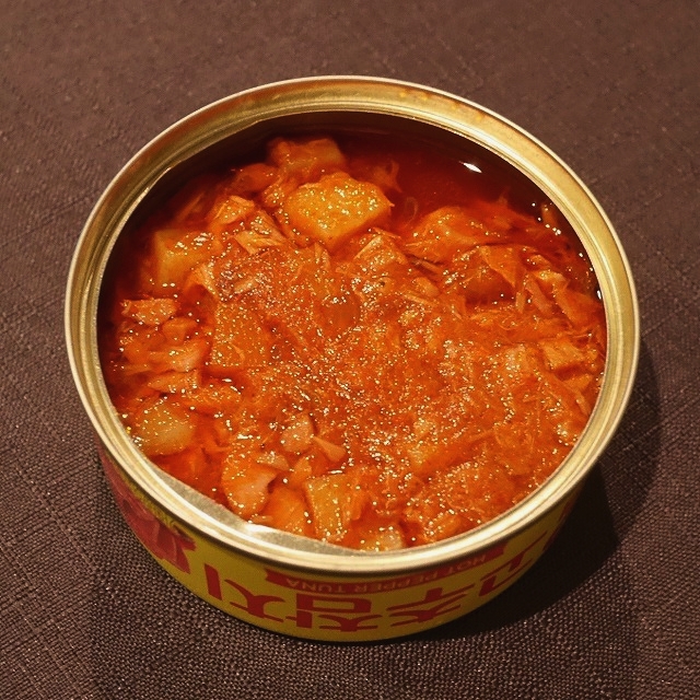 Dongwon　唐辛子ツナ缶　４缶セット　ドンウォン　コチュチャムチ　ホットペッパーツナ缶詰の口コミ