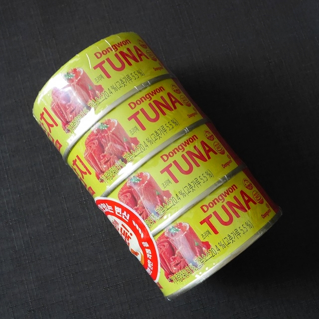 Dongwon　唐辛子ツナ缶　４缶セット　ドンウォン　コチュチャムチ　ホットペッパーツナ缶詰の口コミ