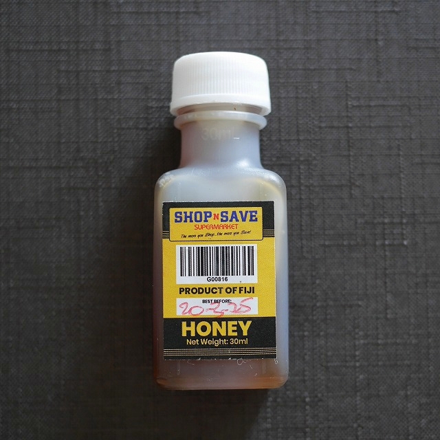 SHOP N SAVE PRODUCT OF FIJI HONEY 30ml　フィジー産蜂蜜の口コミ