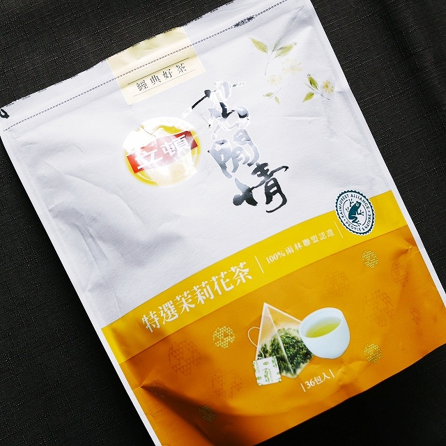 台湾リプトン　ジャスミンティー　ティーバッグ　36個入り　立頓　茗間情　特選茉莉花茶の口コミ