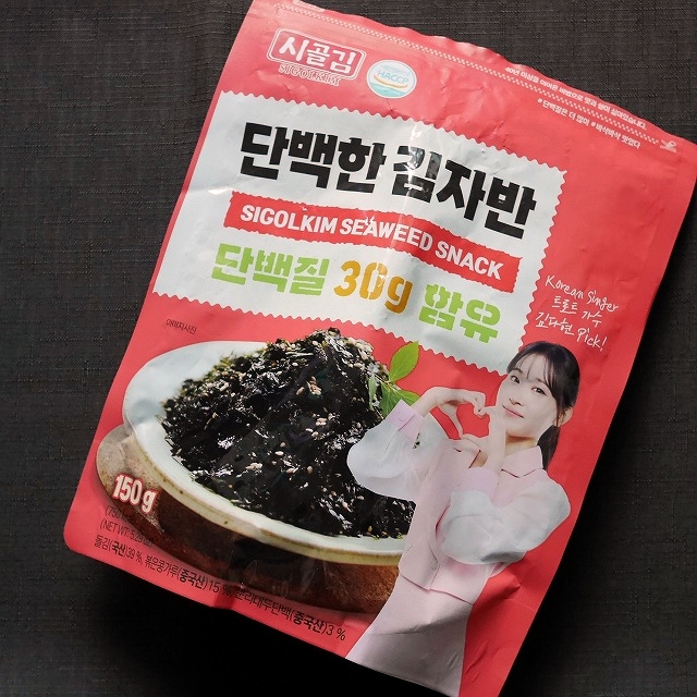 SIGOLKIM SEAWEED SNACK　タンパク質入り韓国のりふりかけ　プロテイン入り　단백한 김자반の口コミ