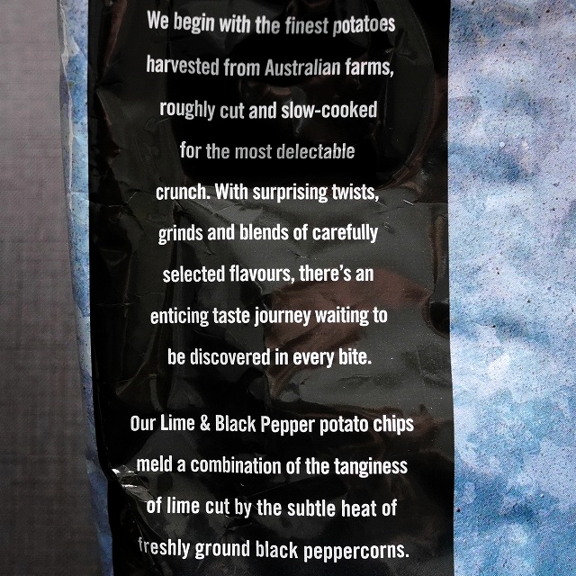 レッドロックデリ　ライム＆ブラックペッパー　ポテトチップス　RED ROCK DELIの口コミ