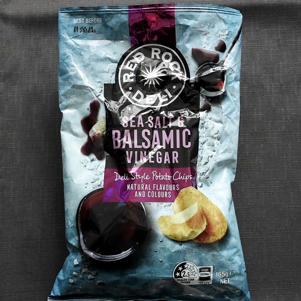 レッドロックデリ　ポテトチップス　RED ROCK DELI SEA SALT & BALSAMIC VINEGARの口コミ