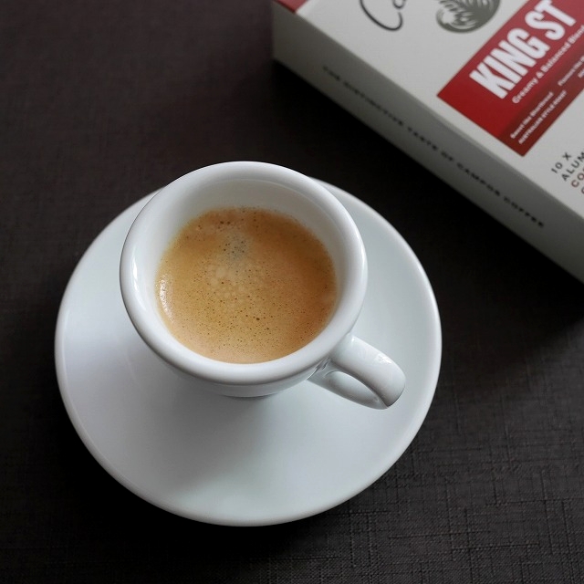 カンポスコーヒー　キングストリート　10カプセル　Campos KING STの口コミ