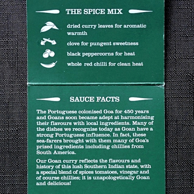 スパイステイラー　ファイアリーゴアンカレー　The Spice Tailor fiery goan curryの口コミ