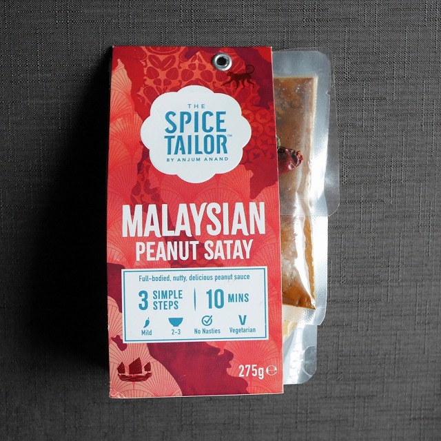 スパイステイラー　マレーシアンピーナッツサテー　サテの素　The Spice Tailor MALAYSIANの口コミ