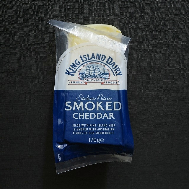 キングアイランド　ストークスポイント　スモークチェダー　KING ISLAND SMOKED CHEDDAR 170gの口コミ